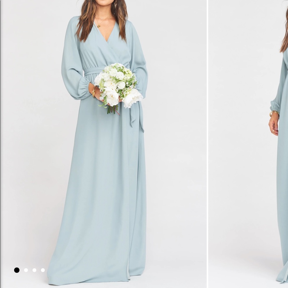 Show Me Your MUMU- Lady Long Sleeve Wrap Dress